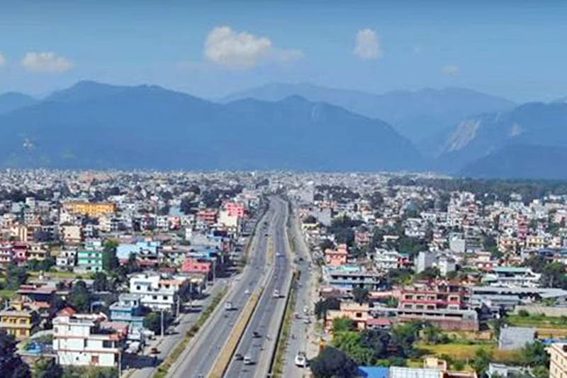 Residential and commercial property in Butwal